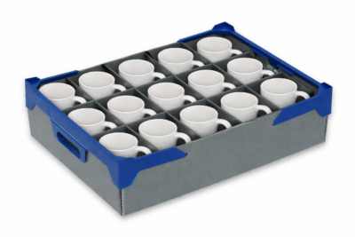 Cup and mug storage Box fits mugs up to 97mm wide and 120mm high