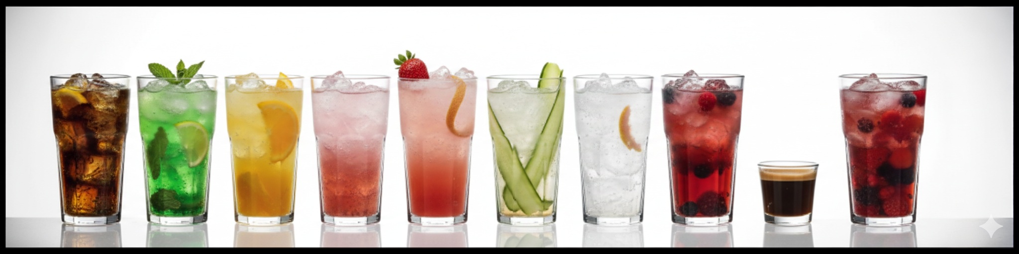 Penthouse Range of Premium Polycarbonate Glassware.