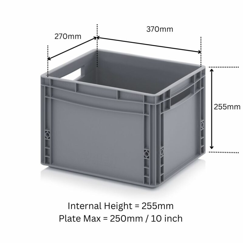 Catering Plate Transport Crate | Plate Storage Box & Plate Carrier