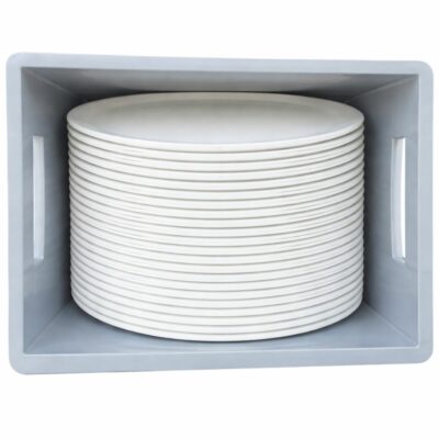 Stacking your plates this way; Plates max diameter 305mm 12 inch IV- Glassjacks