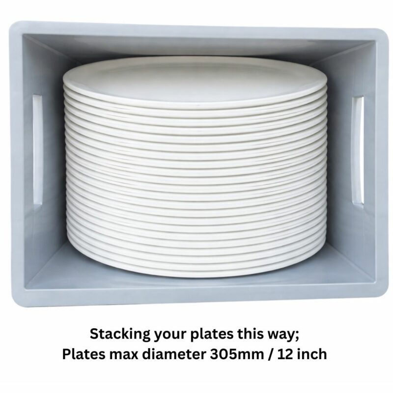 Catering Plate Storage Container | Plate Storage Box & Carrier