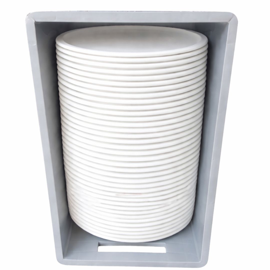 Stacking your plates this way; Stacking Plates; Plate Max Diameter 250mm 10 inch - Glassjacks