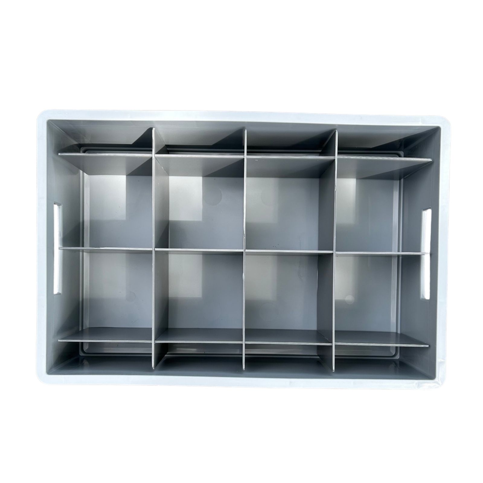 08 cells, Stacking Crates, Glass max height = 150mm, Glass width = 112mm to 136mm - Image 2