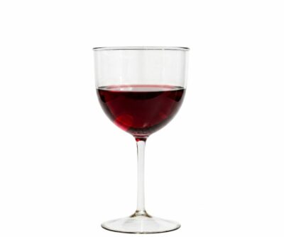 Small Low Cost Plastic Wine Glass 8.8oz - Glassjacks II